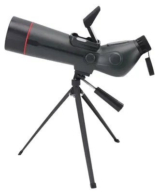 Produktbild von Spektiv mit Stativ, 4K-Spotter, 18-facher digitaler Zoom, Dual-Bildschirm, 4500-mAh-Akku für die Vogelbeobachtung, Wildtierbeobachtung