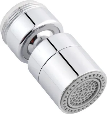 Produktbild von Famanu Strahlregler 360° drehbar - Wasser sparend für Küche und Bad - 24 mm Außengewinde
