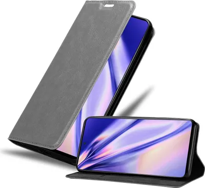 Obrázek produktu pro Cadorabo Case for Samsung Galaxy A51 4G / M40s Protective Case in Grey Pouzdro na mobilní telefon s magnetickým zavíráním