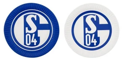 Produktbild von FC Schalke 04 Pappteller 10er Pack