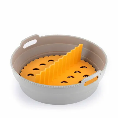 Produktbild von InnovaGoods 8435527825676, Backblech, Universal, Grau, Orange, Silikon, 215 mm, 215 mm