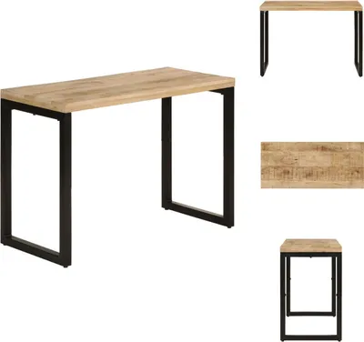 Zdjęcie produktu dla vidaXL Stół do jadalni 110x50x76 cm lite drewno mango - Stoły do jadalni