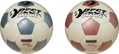 Produktbild von Best Sporting Fußball Since 1978, 32 Felder, weiß/blau oder weiß/rot, Farbe:blau