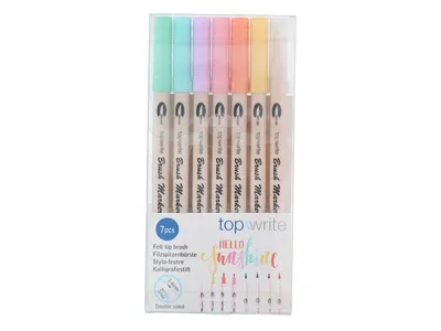 Zdjęcie produktu dla Filz -Tip -Pens binsenpenne doppelte, 7szt.