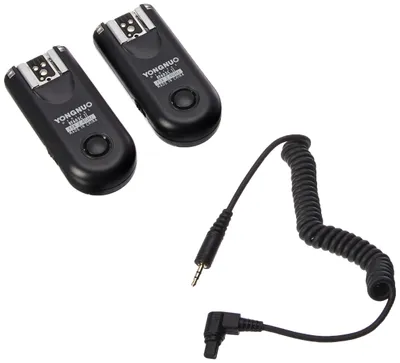 Productafbeelding van Draadloze flitserontspanner - Handmatige ontspanknop - Snelle synchronisatie tot 1/320s - Voor Canon