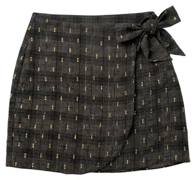 Immagine prodotto di Naf Naf Gonna a portafoglio mini da donna, elegante, taglia S
