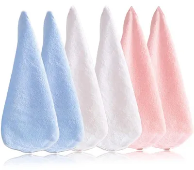 Produktbild von Baby Badetücher 6 Stück superweich saugfähig 25 x 25 cm