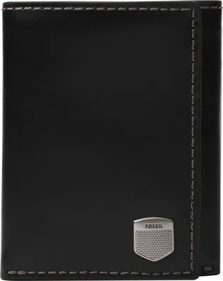 Produktbild von FOSSIL Kartenetui Hayes Trifold Black schwarz
