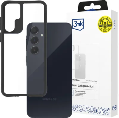 Productafbeelding van 3mk Beschermhoes Armor Case+ Cover voor Samsung Galaxy A55 5G, transparante achterkant