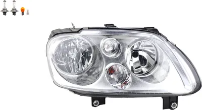 Produktbild von Scheinwerfer passend für VW Touran 1T 02/2003 -10/06 Rechts Leuchtmittel 1T0941006F 1T0941006D 1T0941006M 1T0941006R Johns