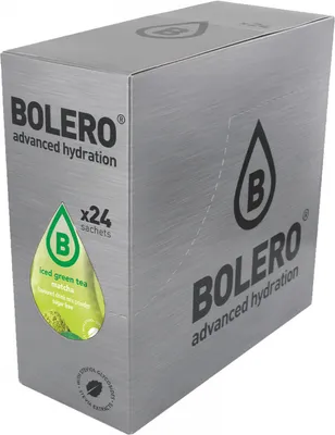 Produktbild von Bolero Iced Green Tea (24x8g) Matcha - Intra- & Post-Workout - Intra-Workout