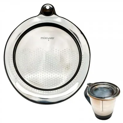 Obrázok produktu pre mixcover nerezové sitko na odlievanie pomôcka na váženie ochrana proti postriekaniu pre Thermomix TM6 a TM5