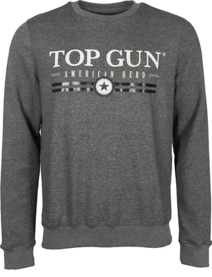 Produktbild von Top Gun Sweatshirt TG202011129 Herren charcoal M