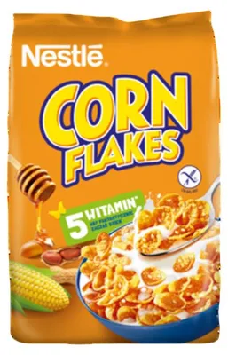 Produktbild von Nestlé Corn Flakes mit Honig und Nüssen, 400g