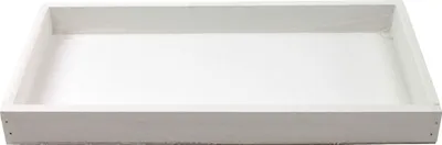 Immagine prodotto di Vassoio da portata in legno rettangolare bianco 30 x 15 cm come vassoio decorativo