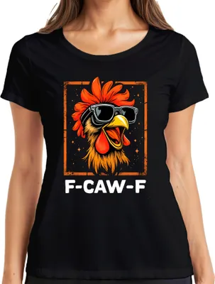 Felpe con cappuccio F-Caw-F Divertente pollo Umorismo Cazione F-Caw-F Felpe con cappuccio F-Caw-F Divertente pollo Umorismo Cazione F-Caw-F