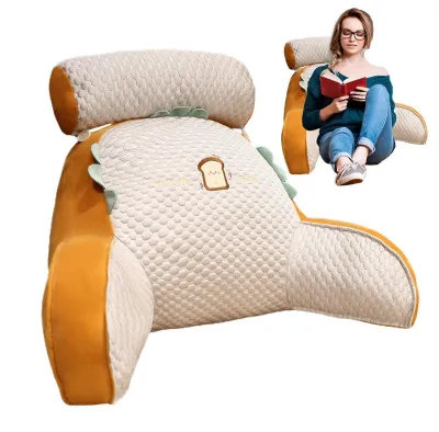 Immagine prodotto di Elzusha - Cuscino per letto, ideale per leggere e giocare comodamente