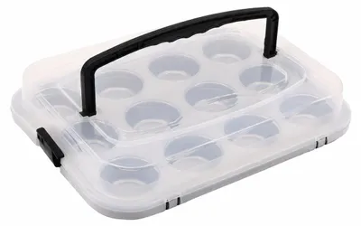 Produktbild von Muffin Backblech 12er Muffinform Kohlenstoffstahl antihaft Backform