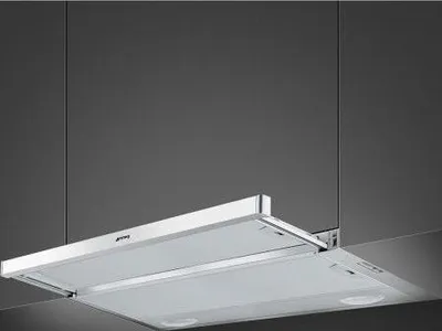 Image de Smeg KSET91E2 Hotte d'aspiration 310 m³/h Intégrée Argent D