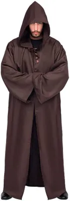 Productafbeelding van Mannen Gewaad met Kap voor Halloween en Cosplay