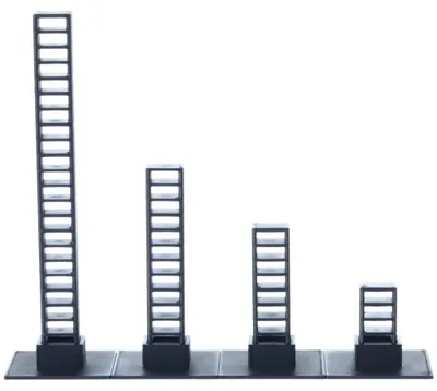 Produktbild von Stützen System für Carrera Digital 124 132 Evolution (Set 2 - Stützen Größe gemischt) für Kurven Geraden Brücken Überfahrten
