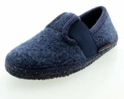 Obrázok produktu pre Detské papuče Haflinger papuče vlnené Joschi 621002, veľkosť:25 EU, farba:Blue