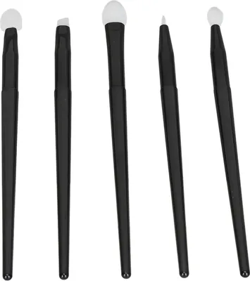 Image de Pinceau à lèvres en silicone, set de pinceaux de maquillage, applicateur à lèvres en silicone, set de pinceaux à lèvres pour sourcils, pinceau à lèvres pour ombres à paupières, pinceau de maquillage réutilisable