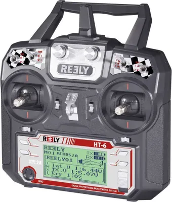 Produktbild von Reely HT-6 Hand-Fernsteuerung 2,4 GHz Anzahl Kanäle: 6 inkl. Empfänger