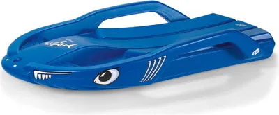 Obrázek produktu pro Snow-Carving Bob rollySnow Sharke blau, stabiler Sportschlitten, für Kinder ab 3