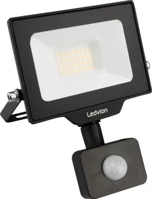 Produktbild von Ledvion LED Strahler mit Bewegungsmelder 20W IP44 4000K 2200lm