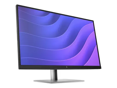 Produktbild von HP E27q G5 QHD Monitor, 68,6 cm (27"), 2560 x 1440 Pixel, Quad HD, LCD, 5 ms, Schwarz, Silber