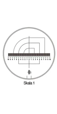 Produktbild von SCHWEIZER Messskala Tech-Line Skala-D.25/2,5mm Duo-Skala 1-Standard - 9450