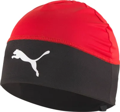 Produktbild von Puma TeamLiga Beanie JR Kinder schwarz rot Gr OSFA