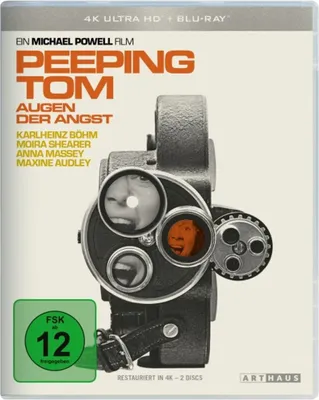 Zdjęcie produktu dla PLAION 1132605, Film, Blu-ray, Niemiecki, Angielski, Francuska, 101 min, Peeping Tom, Thriller