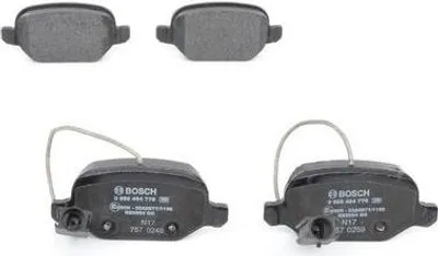 Image de Jeu de garnitures de frein, frein à disque BOSCH 0 986 494 776