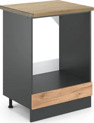 Produktbild von Herdumbauschrank Vicco R-Line Goldkraft Eiche 60 cm , AP Eiche, Model 46495