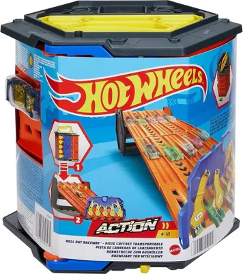 Obrázek produktu pro Hot Wheels Action GYX11, Sada vozidla a trati, 4 rok/roky, Plast, Vícebarevný