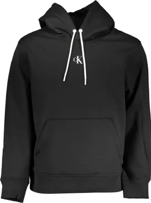 Produktbild von Nachhaltiges Herren Sweatshirt Schwarz mit Kapuze und Kängurutasche