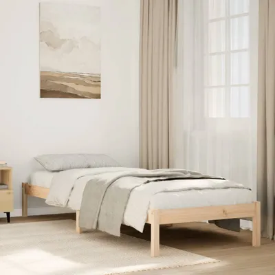 Produktbild von Maison Exclusive - Massivholzbett Extra Lang ohne Matratze 100x220 cm Kiefernholz