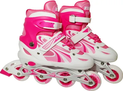 Image de Patins à roues alignées pour enfants CS310K rose taille 38-42