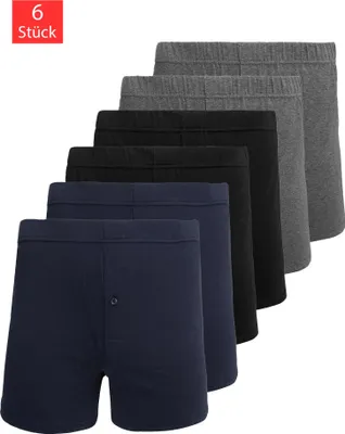 Produktbild von Tazzio Herren Boxershorts 6er Pack BS1004 (Mix, L)