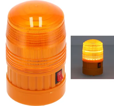 Obrázek produktu pro LED výstražné světlo s magnetickou základnou nouzové osvětlení vodotěsné pro bezpečnost silničního provozu DC 6V 3W
