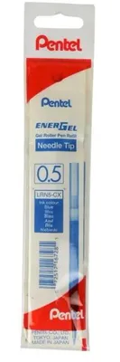 Image de Cartouches d'encre pour stylo bille EnerGel, bleu, LRN5-BP3CPL, lot de 3, type : stylo bille - PENTEL