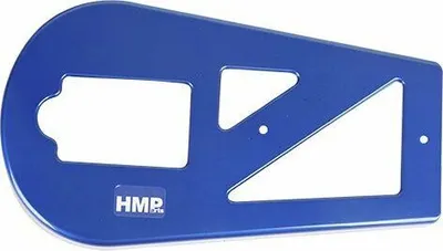 Produktbild von Mini Cross Dirt Bike Pocket Cross Kettenschutz Kunststoff blau