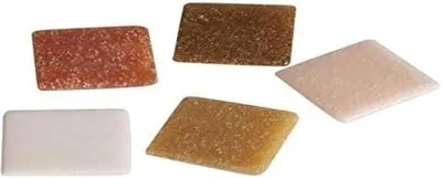 Zdjęcie produktu dla Mozaika kamienna mieszana 2x2 cm, 350 szt., szkło w naturalnych odcieniach, 1 kg
