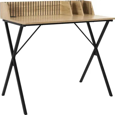 Immagine prodotto di HowHomely scrivania per computer 85x90x50 cm scrivania tavolo da lavoro