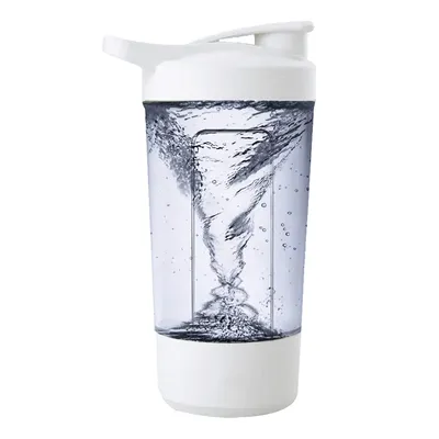 Produktbild von Automatischer Mixer,Protein Shaker elektrischer,400ml, 7000R/MIN,Tragbarer Griff, kälte und hitzebeständig, auslaufsicher und sturzsicher, weiß