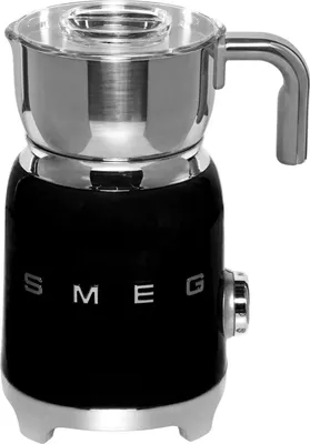 Produktbild von Smeg MFF01BLEU Milchaufschäumer schwarz
