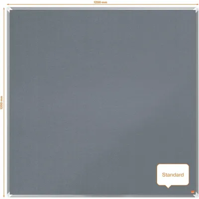 Produktbild von Nobo 1915197, Grau, Aluminium, Aluminium, 1201 mm, 1201 mm, 14,5 mm