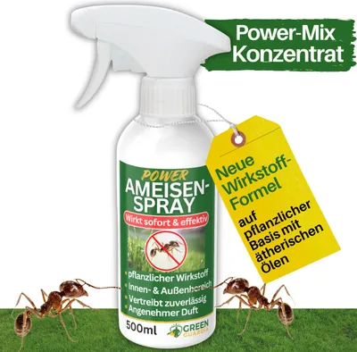 Produktbild von Ameisen Abwehrspray Power-Konzentrat 500 ml – Mittel gegen Ameisen, Ameisenspray, Wirksam Ameisen vertreiben, Ameisen bekämpfen, Ameisen Spray